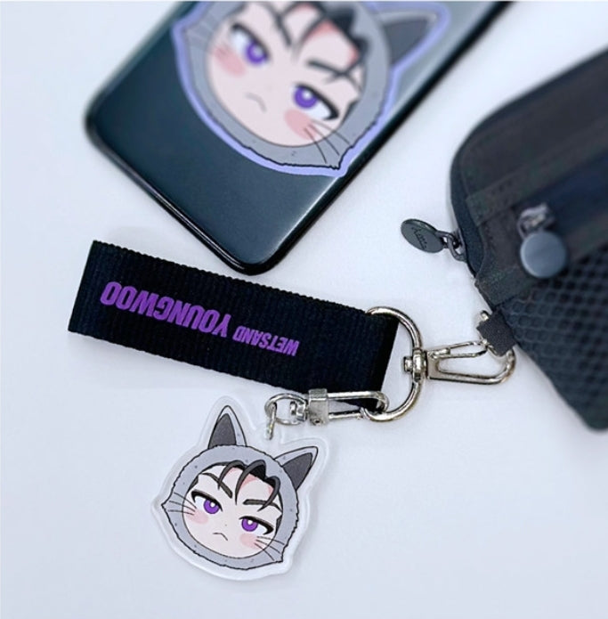 Wetsand Acrylic Keychain