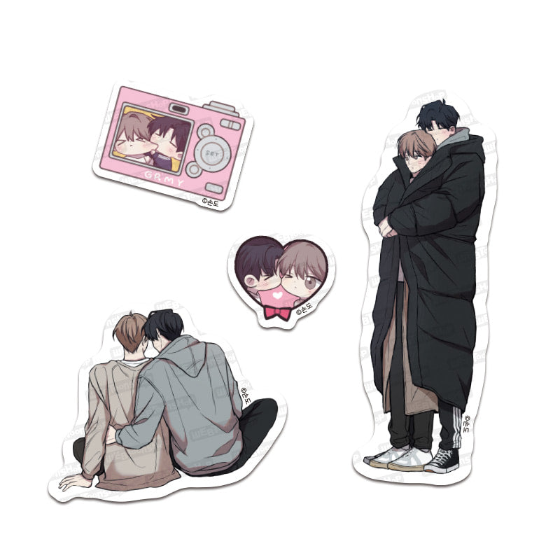Don't Lie to Me Sticker Set