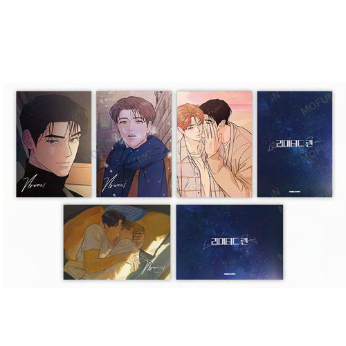 Limited Run Mofun Cafe Collab A5 Illust Set/Random