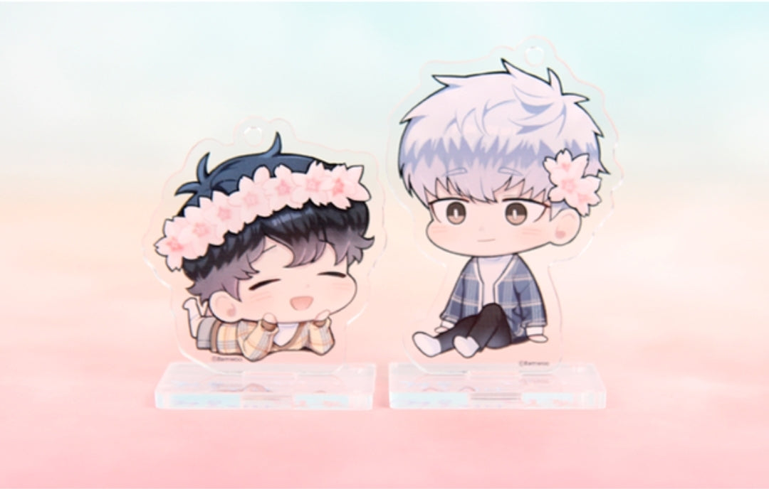 Cherry Blossoms After Winter Acrylic Charm