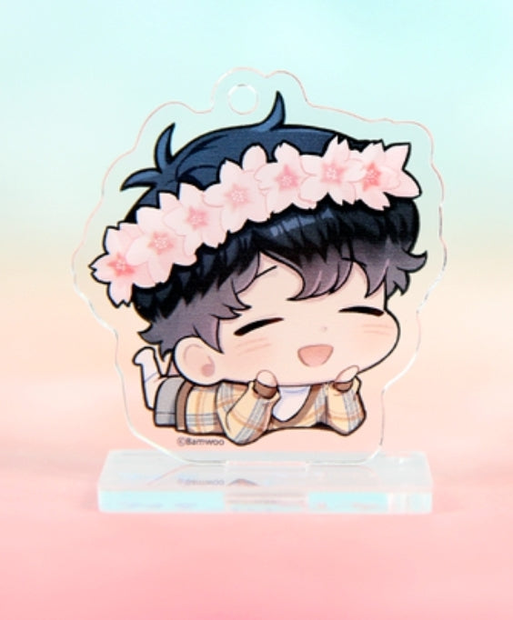 Cherry Blossoms After Winter Acrylic Charm