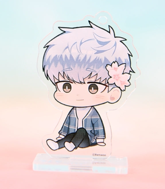 Cherry Blossoms After Winter Acrylic Charm