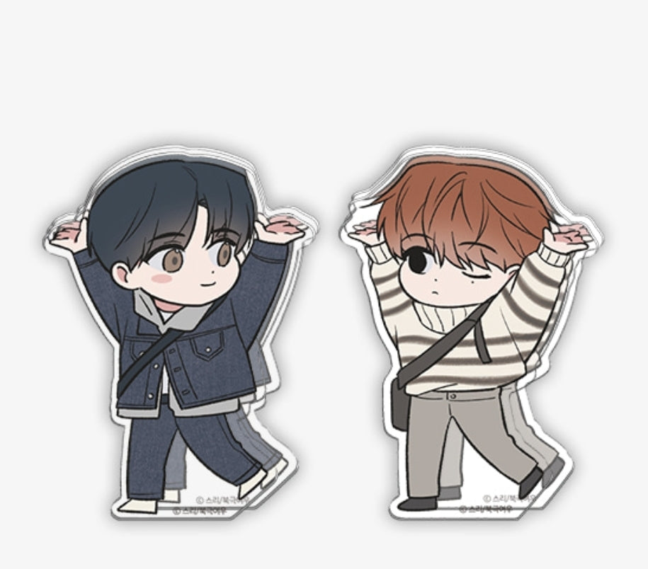 Between the Stars (Sun & Comet) Mini Acrylic Clip Set