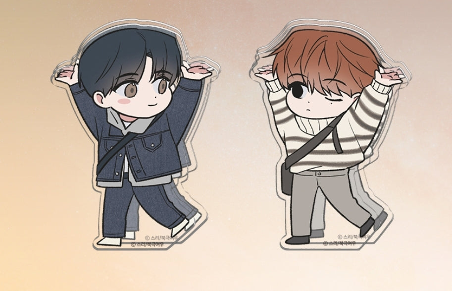 Between the Stars (Sun & Comet) Mini Acrylic Clip Set