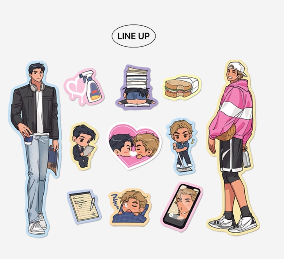 Dirty High Sticker Set