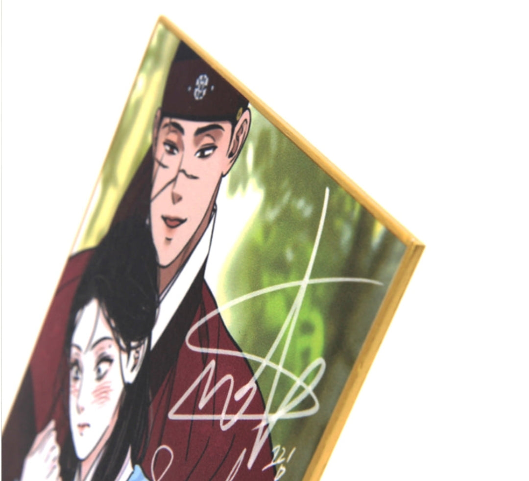 Steel Under Silk Autographed Artboard