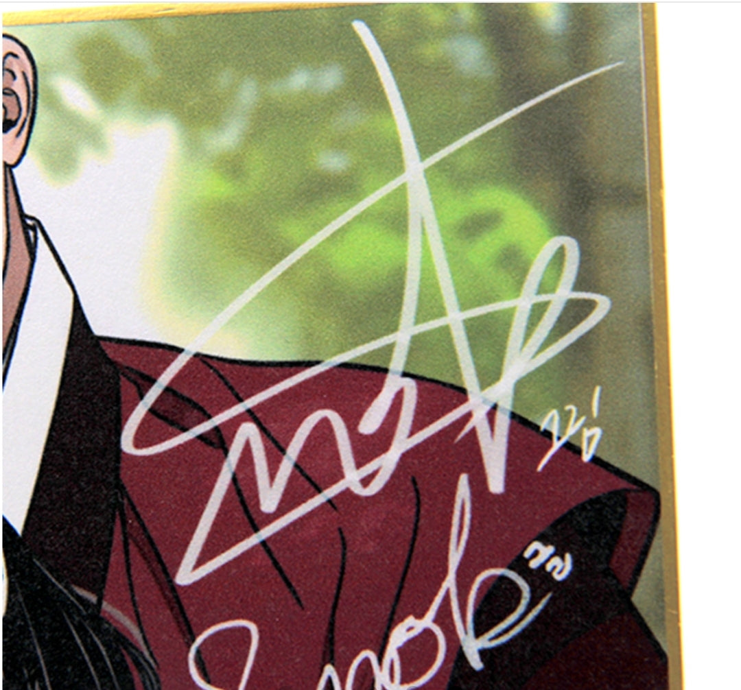 Steel Under Silk Autographed Artboard