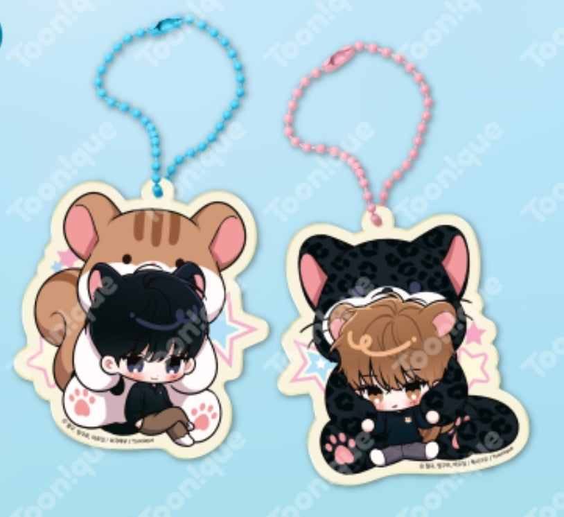 Summertime Acrylic Keychain