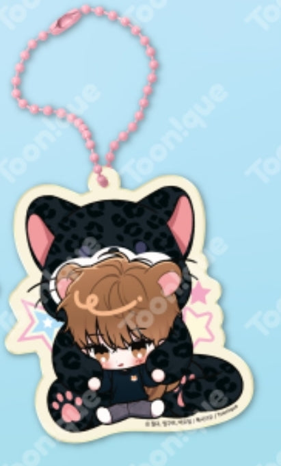 Summertime Acrylic Keychain