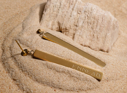 Ennead Bracelet and Earrings Set