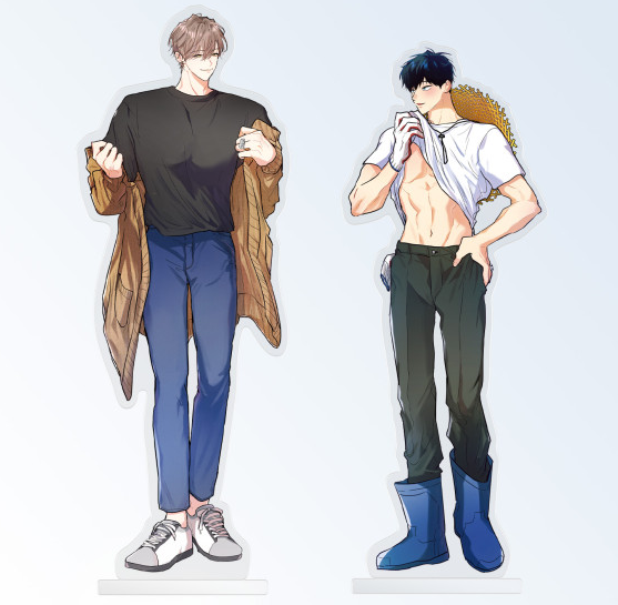 Backdoor Nighbors Acrylic Stand