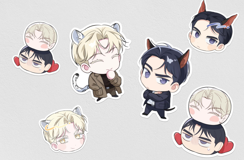 Unfinished Business Removable Sticker Set