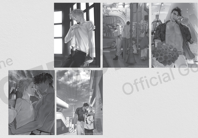 Private Scandal Private Edition Illustration Set