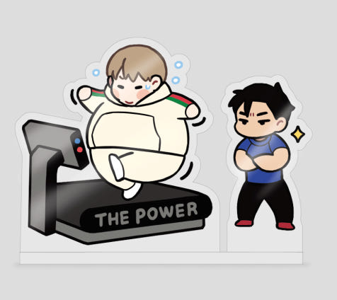 Love Gym Acrylic Stand