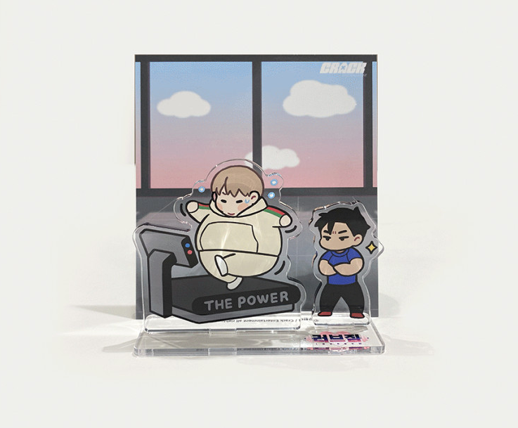 Love Gym Acrylic Stand