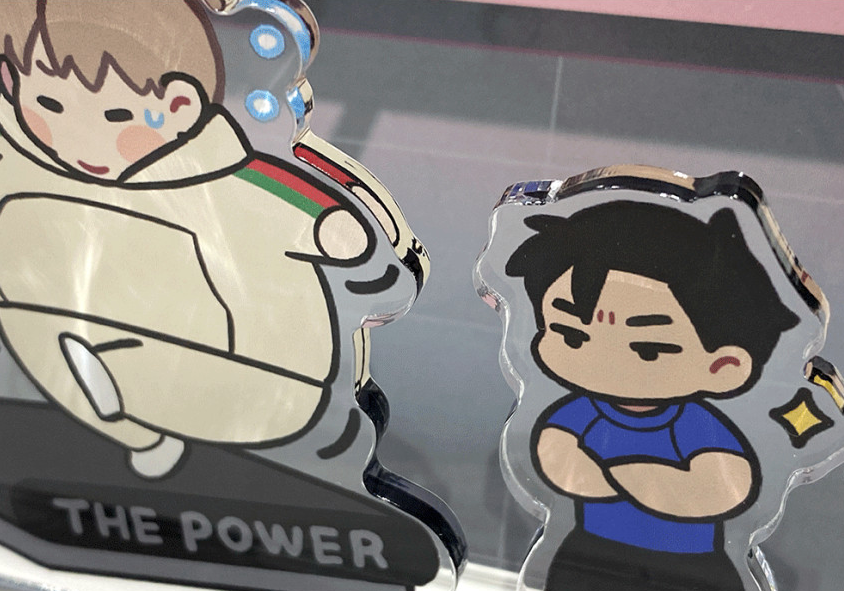 Love Gym Acrylic Stand