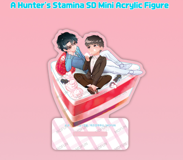A Hunter's Stamina Mini Acrylic Stand