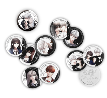 Dreaming Freedom Illustration Can Badge (Busan ver.)