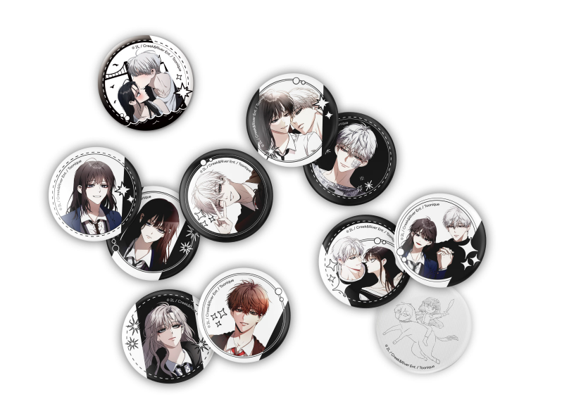Dreaming Freedom Illustration Can Badge (Busan ver.)
