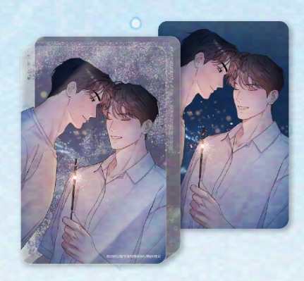 Stranger Glitter Acrylic Block Set