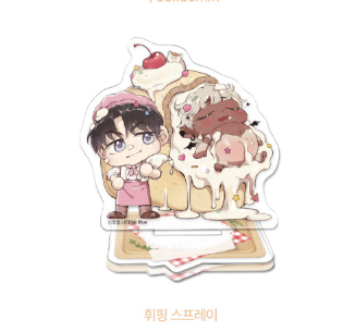 Mr.Blue Hot and Steamy Bakery Photocard + Mini Acrylic