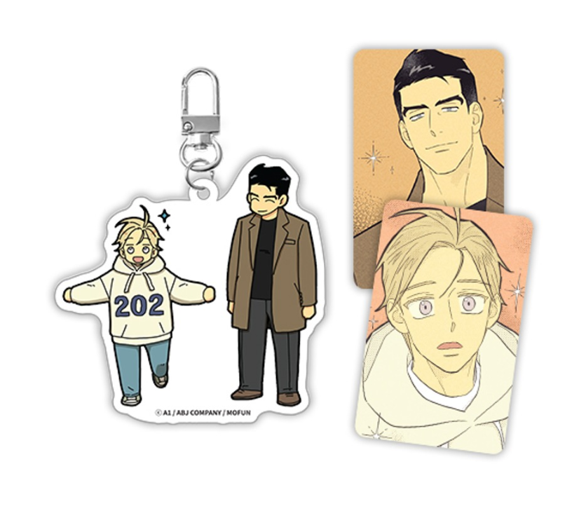 Author A1 SD Acrylic Keychain Set