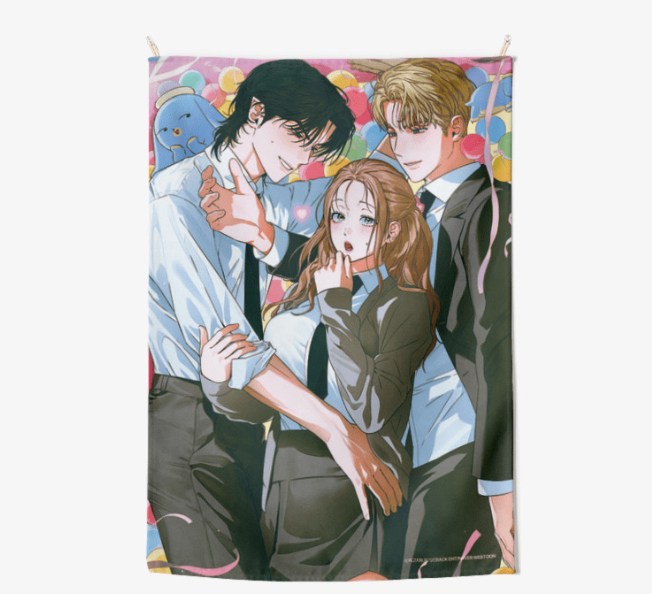 A Demon's Wish Fabric Poster
