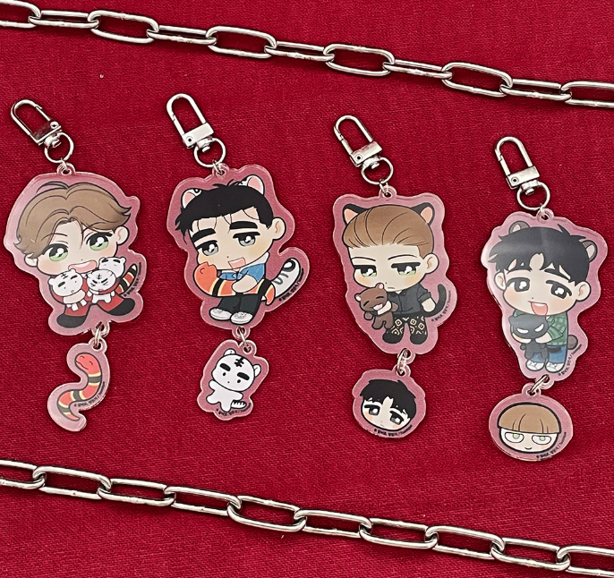 Full Volume Acrylic Keyring