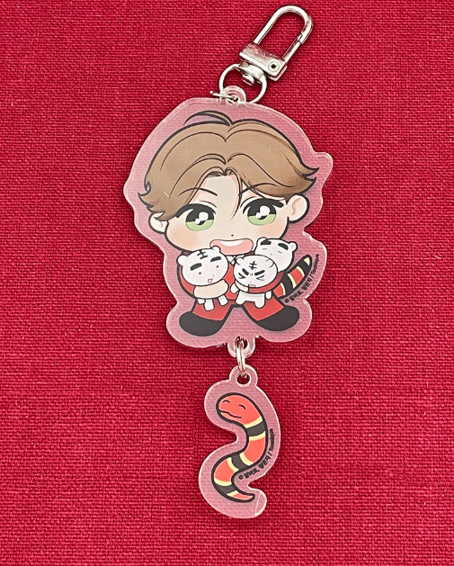 Full Volume Acrylic Keyring