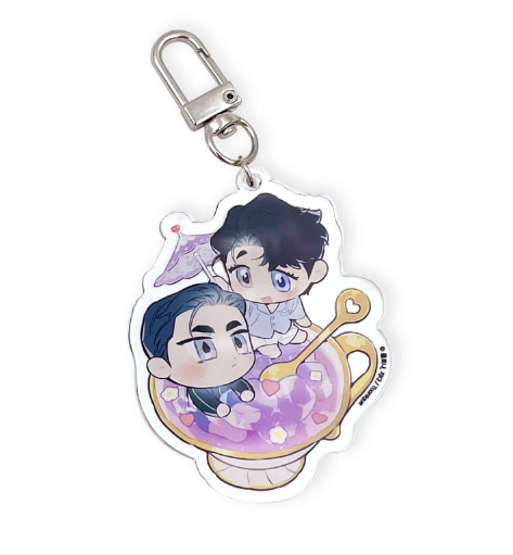 Define the Relationship Acrylic Keyring