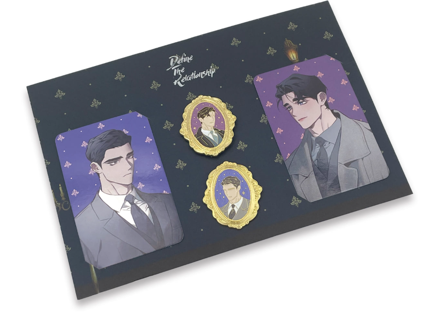 Define The Relationship - Metal badge SET (October Shipping)