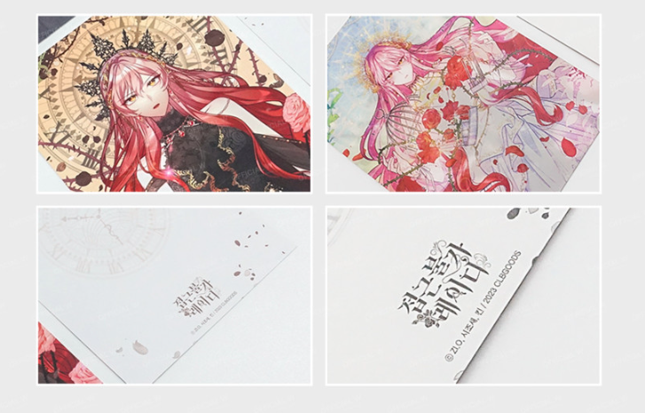 Solitary Lady Lenticular Set