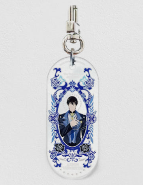 Solitary Lady Acrylic Keychain