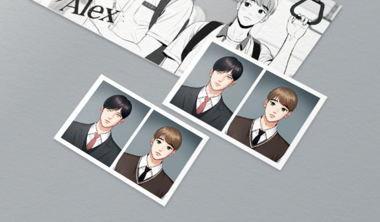 BJ Alex ID Photo, Polaroid Photo (School ver)