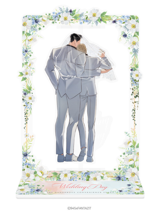 The Dangerous Convenience Store Rotating Acrylic Stand