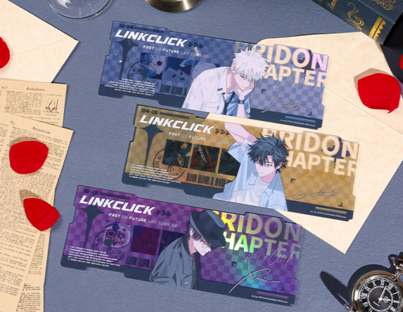 LINK CLICK: Bridon Arc Acrylic Ticket Set