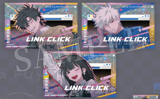 LINK CLICK: Shining Moment Holographic Card Set