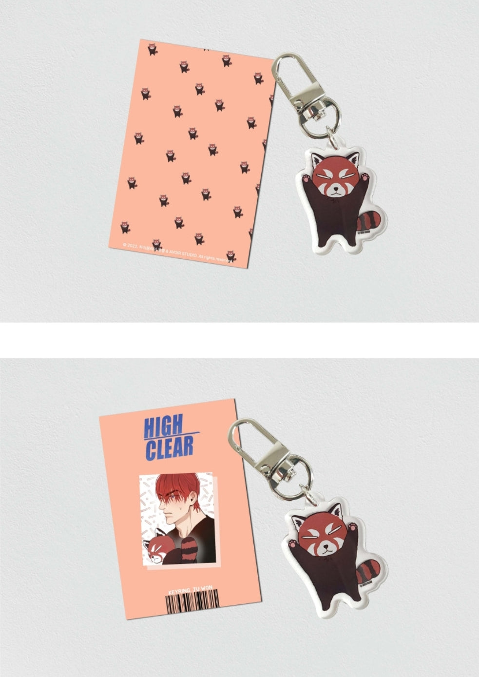 High Clear Joo Won Keyring