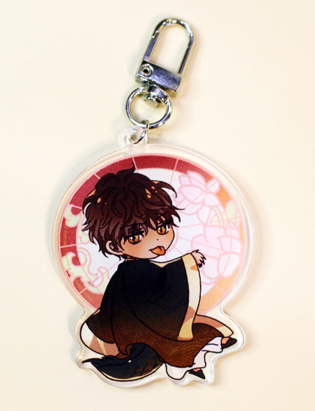 Where the Dragon's Rain Falls - Acrylic Keyring