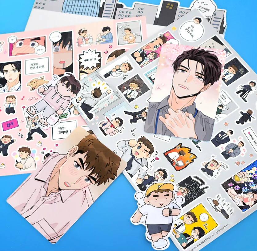 Flirting 9 to 6 Stickers Set