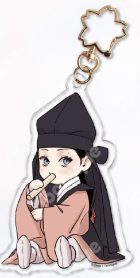 Steel Under Silk Acrylic Keychain