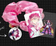 Villains Are Destined to Die Scrunchie Photo Card Set
