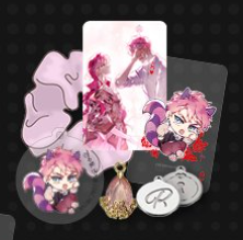 Villains Are Destined to Die Scrunchie Photo Card Set