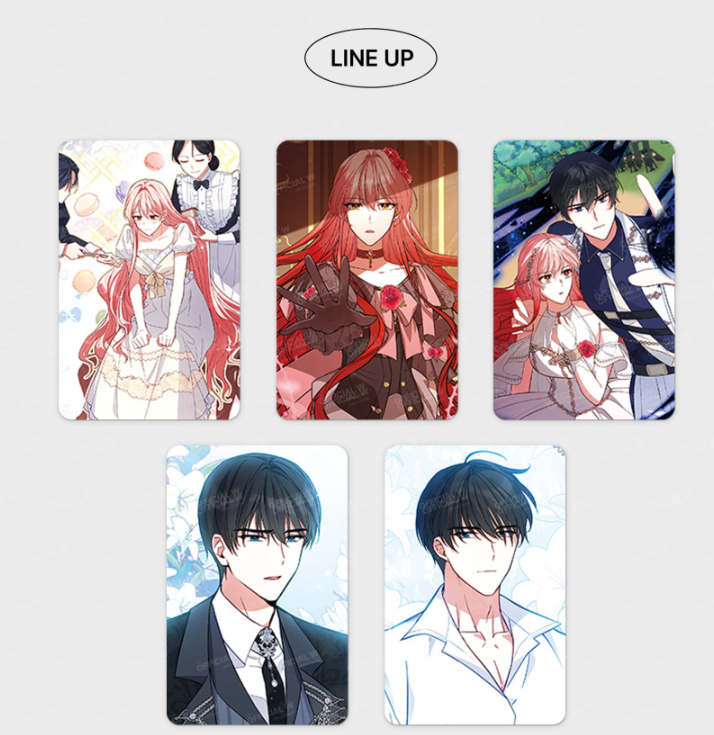 Solitary Lady Photo Card Set
