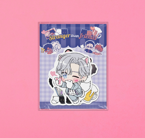 Stranger Than Friends Removable Stickers