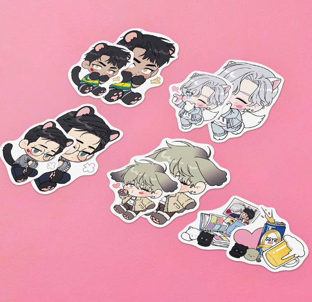 Stranger Than Friends Removable Stickers