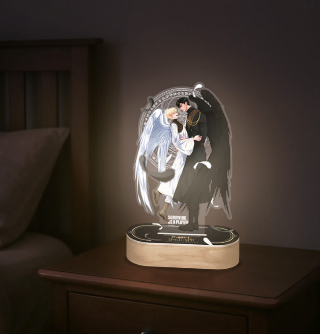 Surviving As A Player Acrylic Stand + Mood Light