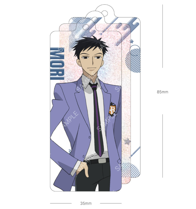 Ouran High School Social Club - Glitter Acrylic Keyring
