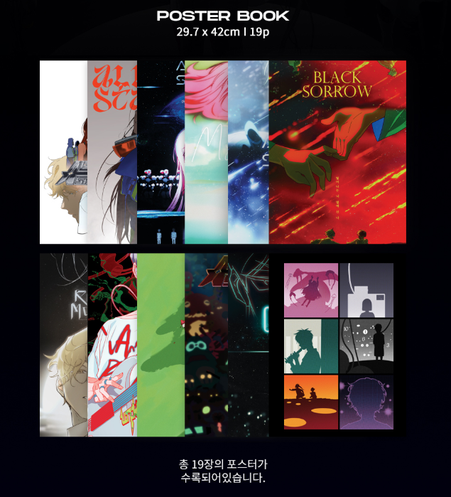 ALIEN STAGE A3 Poster Book