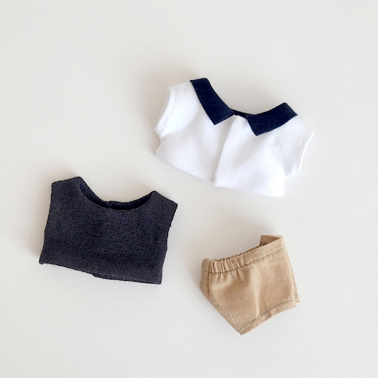 10 cm Doll School Uniform